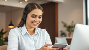 Atendimento humano no chat