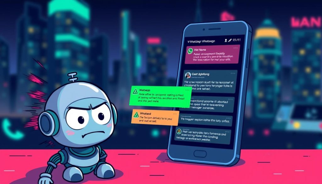 Erros comuns ao usar chatbot no WhatsApp