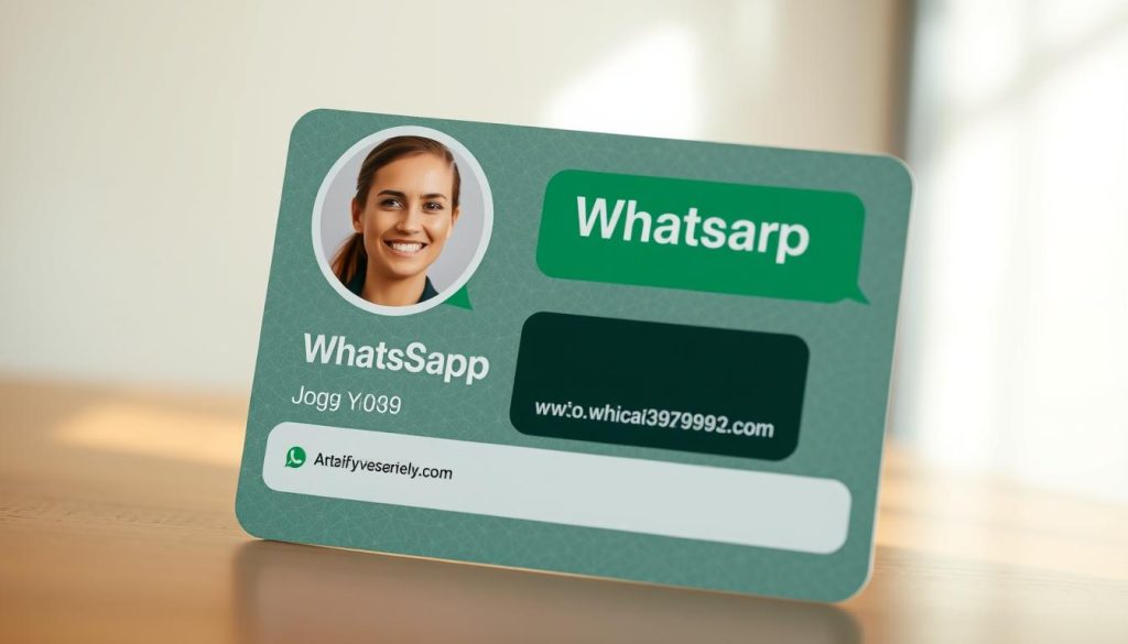 WhatsApp como cartão de visitas digital