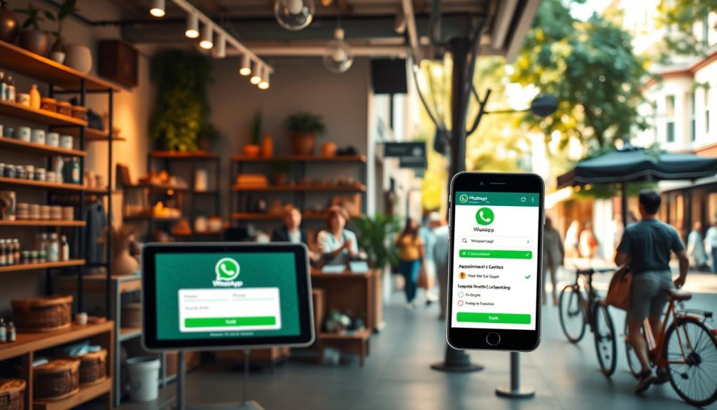 WhatsApp como central de agendamentos