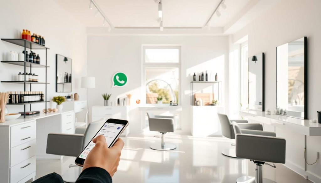 WhatsApp para pequenos salões de beleza