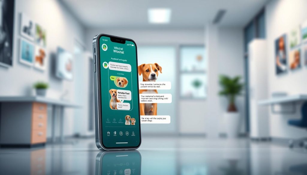 Wibchat atendimento WhatsApp clínicas veterinárias chatbot