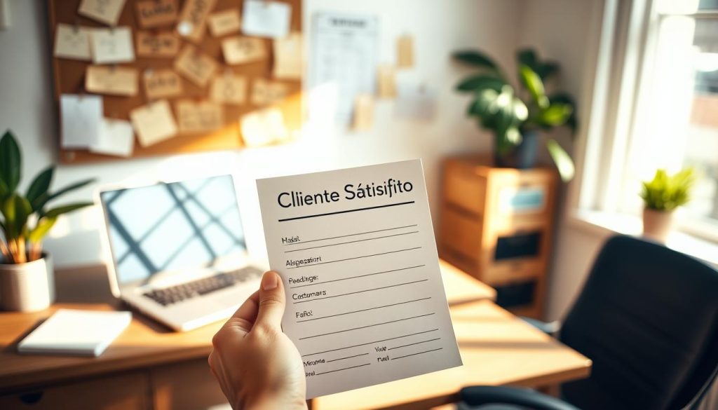 feedback de clientes