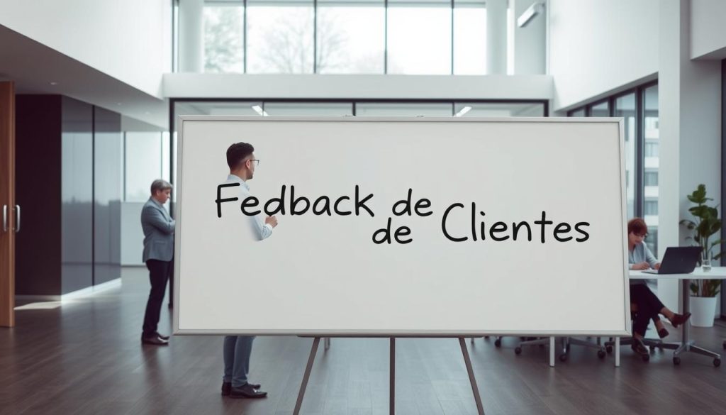 feedback de clientes