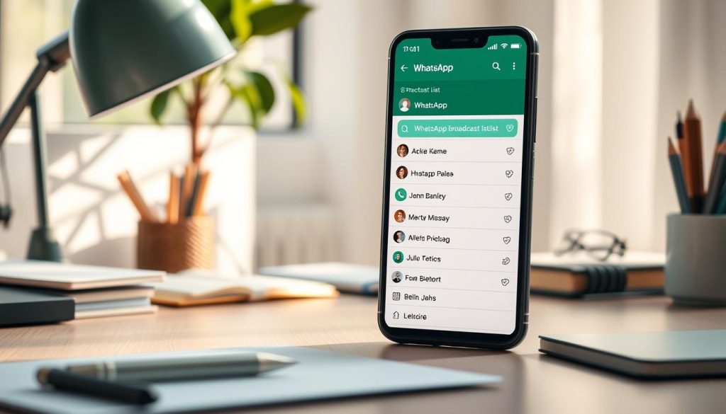 fidelização com listas de transmissão