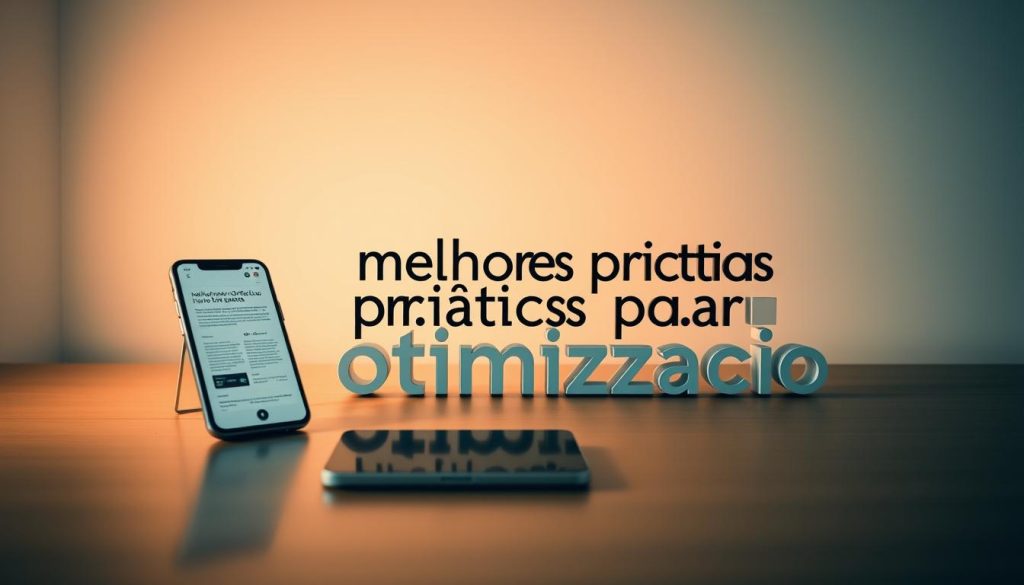 melhores práticas para otimização