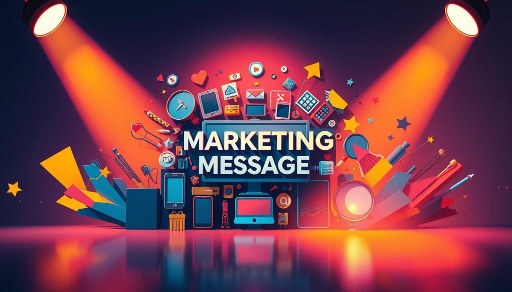 mensagens de marketing