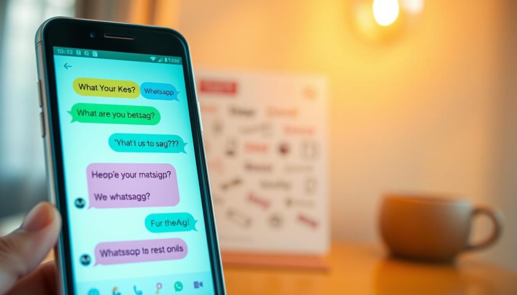 personalização de mensagens