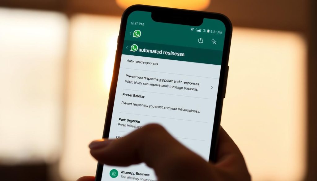 respostas automáticas no WhatsApp Business