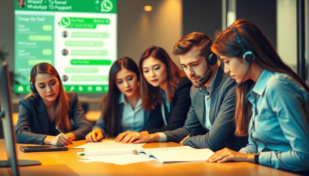 treinamento de equipe para atendimento de excelência no WhatsApp