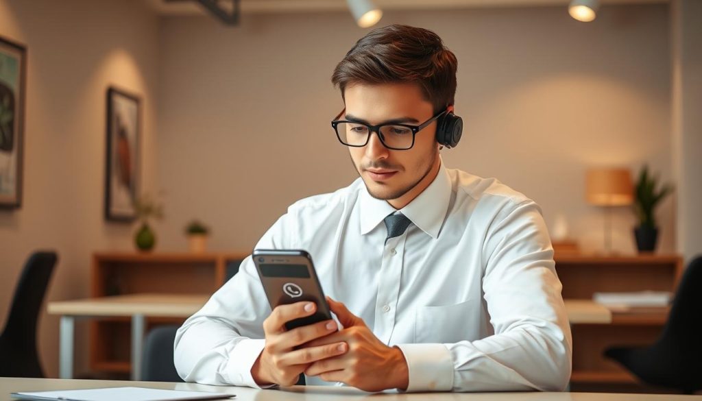 treinar atendentes para usar o WhatsApp de forma profissional